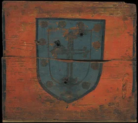 Plafondpaneel met wapenschild